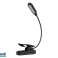 LED Desk Lamp LB 18 with Clip Black image 3