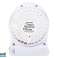 44 502# Ventilatore da scrivania 10cm usb batteria bianca foto 3