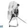 44 651# Floor Fan 12&quot;/30cm 70w Circulator Silver image 4