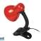 Desk Lamp lb 08 with Clip Red image 2