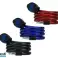 64 002# Fahrradschloss 1m 2 Schlüssel Mix Farben Bild 2