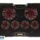 66 366# Laptop hűtő talp 6 Ventilátor Vortex RGB kép 3