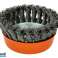 67 107# Fonott drótkefe 4" m14 kép 1
