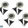 67 497# Solar LED Ground Lamp 4 pcs image 2