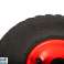 69 021# Rad 26cm für Schubkarrenwagen 260x85 3.00/4 rot Bild 2