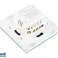 72 088# Smart tokanals glass lysbryter wifi tuya bilde 1