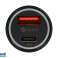 75 755# Cargador de coche enchufe 2x usb a usb c 36w g36w fotografía 3