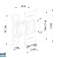 76 854# Halterung TV LCD HQ 10" 32" Typ X verstellbar Bild 5