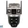 78 666# Puhalluskamera 4G PTZ 6MP H 396 AOV Duallens Solar Akulla kuva 1