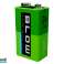 82 510# BLOW Battery super heavy duty 9V 6F22 blister image 1