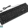 84 226# Blow kp 122 USB Tastatur schwarz Bild 2