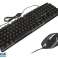 Tastatur og mus BLOW med LED-belysning Trigger bilde 3