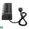 86 075# Splitter USB wt.a 4xgn.a hub 07 negru fotografia 3