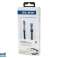91 282# Prodlužovač jack 3.5mm 1m rovný kovový blistr fotka 6