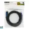92 638# HDMI-HDMI sininen suora 3m 4K kuva 1