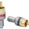 93 557# RCA (chinch) kontakt ch71 profesjonell 5mm bilde 4