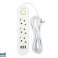 Verlängerungskabel ps 350 3 Steckdosen 3xusb 5m weiß 2x1mm Bild 5