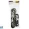 98 222# Verlängerungskabel ps 450 4 Steckdosen 3xusb 5m schwarz 2x1mm Bild 6