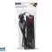 98 768# Netzverlängerungskabel PR 470WSP 4 Steckdosen mit Erdungsschalter 5m schwarz 3x1,5mm Bild 1