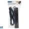 98 779# Netzverlängerung pr 470wsp/usb 4 USB Steckdosen mit Erdung Schalter 5m schwarz 3x1.5mm Bild 4