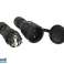 98 241# Stecker Buchse zwg 54 schwarze hermetische ip54 Bild 1