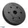 Živičné činky 2x15kg otvor 51mm pro olympijské osy REBEL ACTIVE fotka 1
