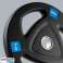 Cast iron Olympic weight rubberized 20kg. 51mm hole. REBEL ACTIVE image 4