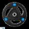 Cast iron Olympic weight rubberized 20kg. 51mm hole. REBEL ACTIVE image 1
