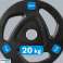 Cast iron Olympic weight rubberized 20kg. 51mm hole. REBEL ACTIVE image 3