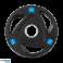 Set of 4x5kg Rubber-Coated Cast Iron Weights with Olympic Hole 51mm REBEL ACTIVE image 2
