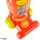 Vertical interactive vacuum cleaner for children with sound raspberry 46cm image 4