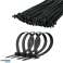 Collier de serrage 2,5 mm/10 cm noir Cabletech 100pcs photo 1