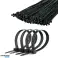 Káblová páska 4,8 mm/25 cm čierna Cabletech 100ks fotka 2
