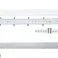 Industrielle hermetische IP65 LED Leuchte 1x120cm T8 G13 einseitig gespeist Bild 2