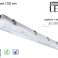Industrieel Hermetisch Armatuur IP65 LED 2x120cm T8 G13, Eenzijdig Voedingspunt foto 4
