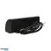 Enchufe de mueble sin interruptor. 2x2P Z. negro fotografía 4