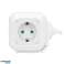 4-fach Verlängerung 2P Z Schuko, Ladegerät 2xUSB, 1,4m H05VV F 3x1.5mm2, weiß Bild 5