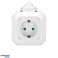 4-fach Verlängerung 2P Z Schuko, Ladegerät 2xUSB, 1,4m H05VV F 3x1.5mm2, weiß Bild 6