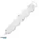 Extension Lead 5 Socket 2P Z schuko 3m H05VV F 3x1 0mm? Imax=10A white image 3