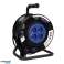 Extension cable reel 4 sockets 2P Z schuko PVC cable H05VV F 3x1.5mm? length 25m FIXED SOCKETS thermal protection image 2