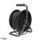 Extension cable reel 4 sockets 2P Z schuko PVC cable H05VV F 3x1.5mm? length 25m FIXED SOCKETS thermal protection image 4