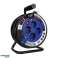 MINI Extension Reel  4 Sockets 2P Z Schuko  Metal Stand  Polwinit H05VV F 3x1.5mm?   15m image 2