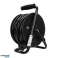 MINI Extension Reel  4 Sockets 2P Z Schuko  Metal Stand  Polwinit H05VV F 3x1.5mm?   15m image 4