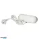 Toma de muebles con soporte de montaje. Cargador USB. 2 tomas 2P Z. 2xUSB. Cable 3x1.0mm? 1.5m. Blanco fotografía 4