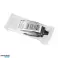 Flachstecker ohne Erdung. 2,5A. 250V. schwarzes Polycarbonat. 1 Stück Bild 1