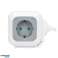 Verlengkabel 4x2P met Schuko . USB A C lader. Snelladen. 1.4m H05VV F 3x1.5mm?. grijs foto 4