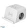 Bureau voedingsstrip met USB-oplader, schroefbevestiging en 1,4 m kabel, 2x2P + Z (Schuko), 4xUSB, wit foto 2
