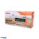 Inbouw meubelstopcontact met dikke rand. 2x2P Z. 3 USB-poorten. zilver foto 1