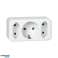 Power Strip 2x2P 1x2P Z Schuko. white image 1