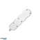 Power Strip 3x2P with Schuko. white image 4